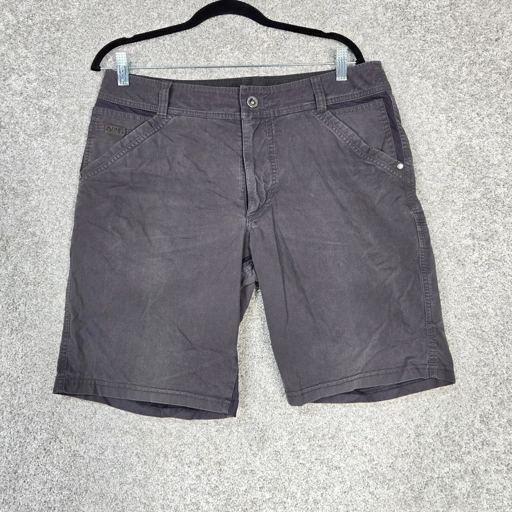 Kuhl Radikl Shorts Men's 34 Gray Hiking Outdoors
